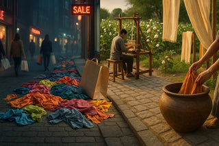 Slow Fashion vs Fast Fashion: What Our Clothes Say About Our Values