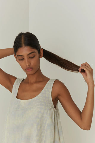 Handwoven Cotton Co-ord Set - Faye