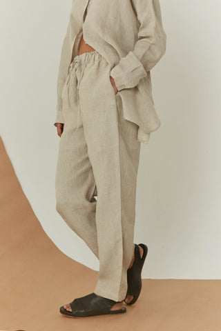 Handwoven Linen Pant - Zai Pant