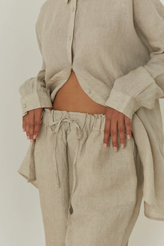 Handwoven Linen Pant - Zai Pant