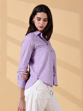 Lilac Drift Top - Flipback Rebel Edit