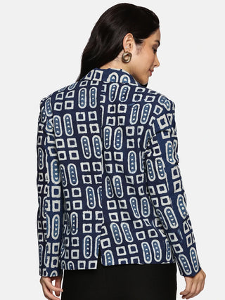Indigo Blazer - Blue