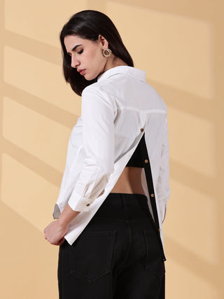 Cloud White Top - Flipback Rebel Edit