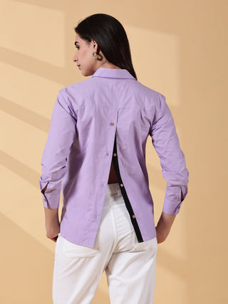 Lilac Drift Top - Flipback Rebel Edit