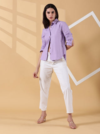 Lilac Drift Top - Flipback Rebel Edit