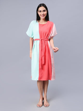 Multi-Coloured Kaftan Dress