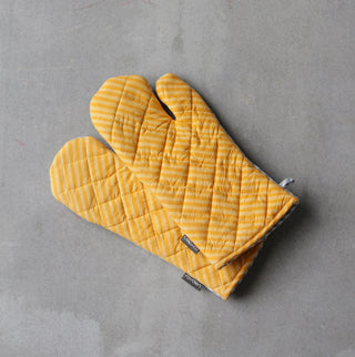 Blue & Rust Basik Pop Mitten