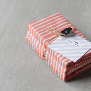 Basik Pop Napkin - Coral