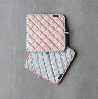 Coral Basik Pop Pot Holder - Set of 2