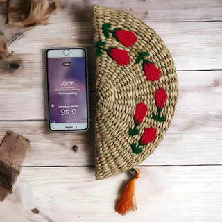 Water Reed (Kauna Grass) Ethnic Purse