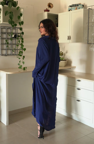 Heather Blue Kaftaan