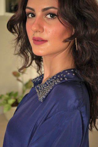 Heather Blue Kaftaan