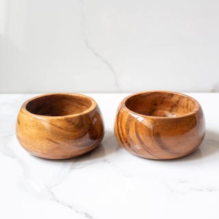 Bulgy Flat Bowl (Set of 2)