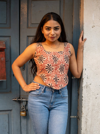 Kalamkari Coord Set - Pink