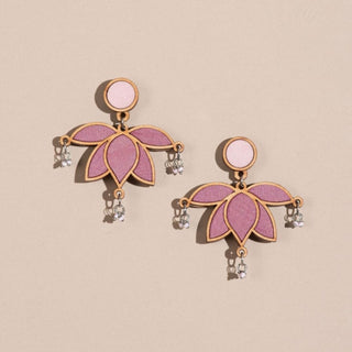 Pink Lotus Festive Choker Set