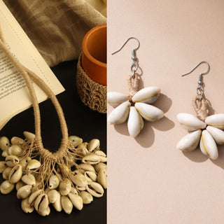 Jute & Cowry Opera Set