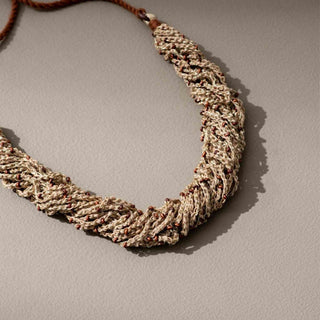 Crocheted Jute Bead Set
