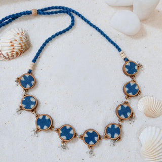 Indigo Choker Set