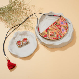 Floral Half-Moon Set