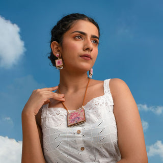 Floral Square Reversible Set