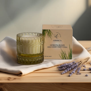 Crystal Cut Jar Candle