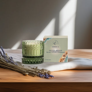 Crystal Cut Jar Candle