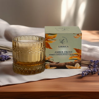 Crystal Cut Jar Candle