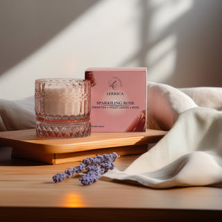 Crystal Cut Jar Candle