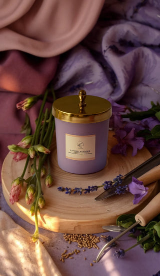 Zenith Matte Vessel Jar Candle with Metal Lid