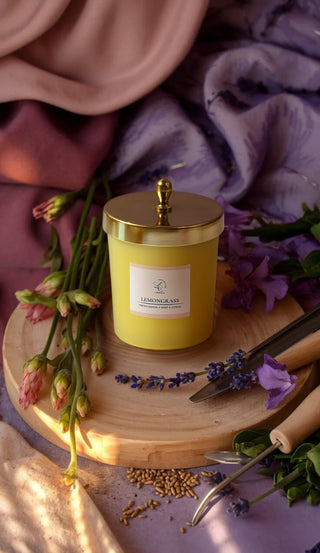 Zenith Matte Vessel Jar Candle with Metal Lid