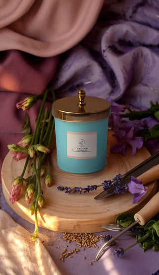 Zenith Matte Vessel Jar Candle with Metal Lid