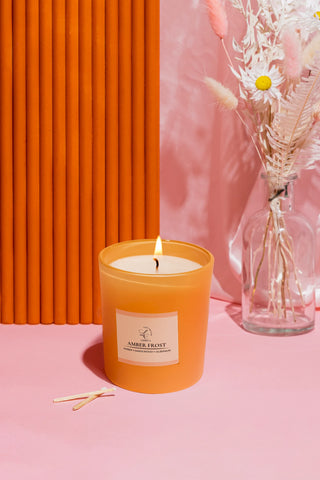 Zenith Matte Vessel Jar Candle with Metal Lid