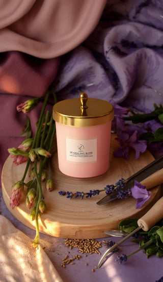 Zenith Matte Vessel Jar Candle with Metal Lid