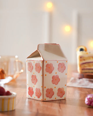 Aboli - Milk Carton Shaped Vase/Jug