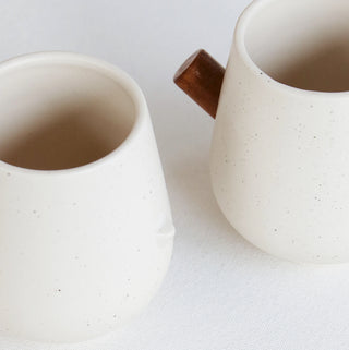 White Urban Tweeter Glasses - Set of 2