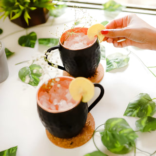 Antique Black Copper Mug