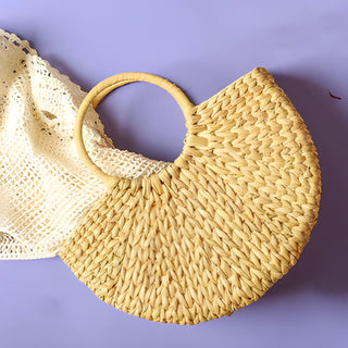 Water Reed (Kauna Grass) Hand Bag