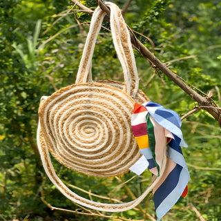 Jute Shoulder Sling Bag