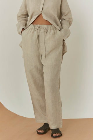 Handwoven Linen Shirt - Zai Shirt